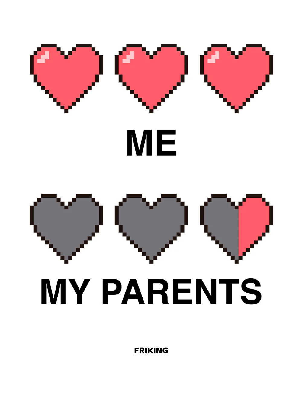 My VS My parents (Hearts) - 335A - Image 3