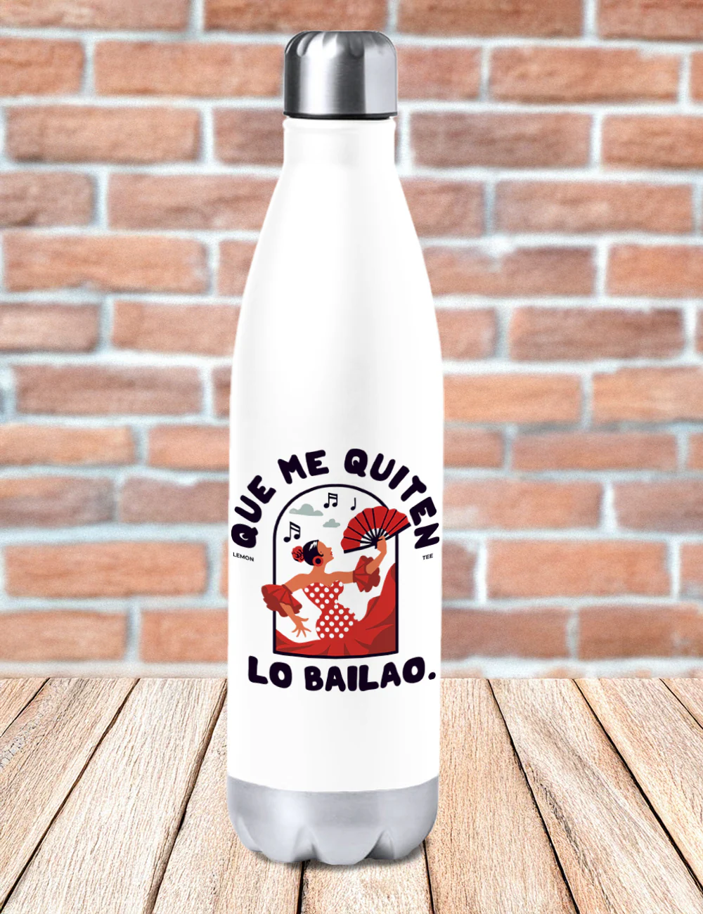 Botella Térmica Que me quiten lo bailao L335