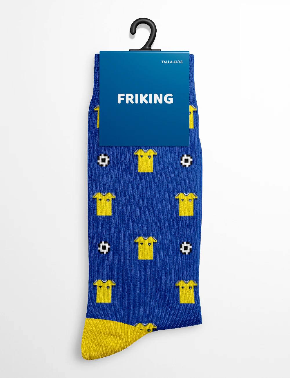 Calcetines Equipo Amarillo y Azul Friking - Image 2