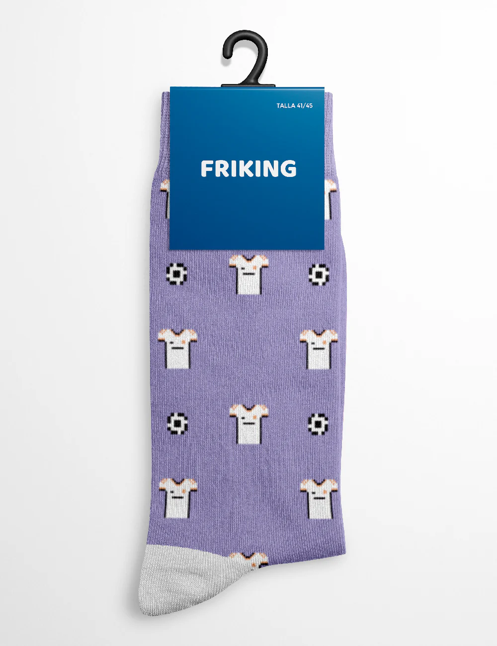 Calcetines Equipo Blanco y Dorado Friking