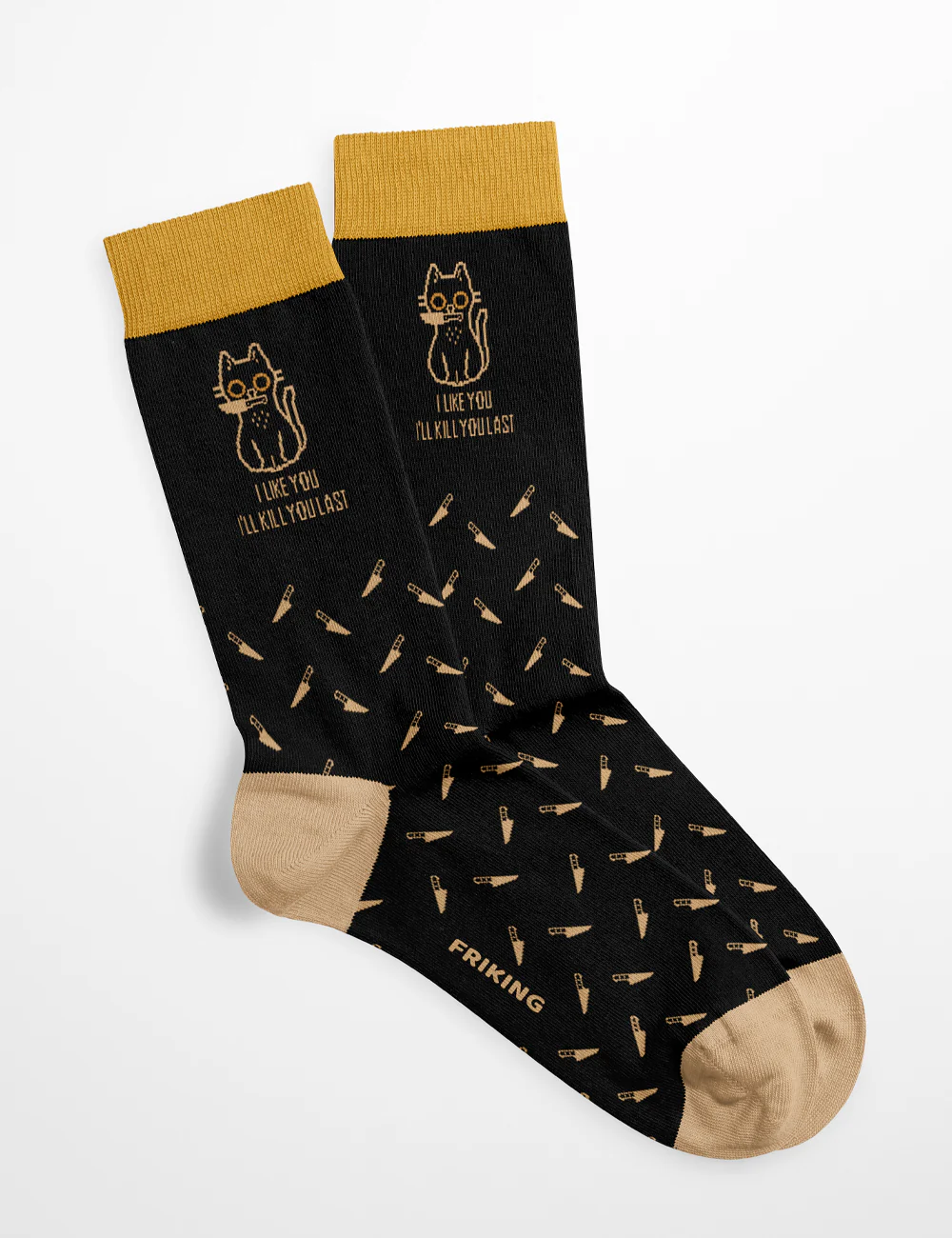Calcetines I like you Friking