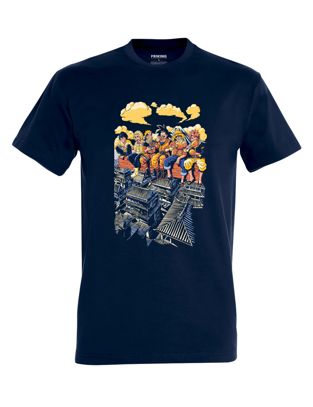 Anime having lunch - 619 (Tallas 4xl y 5XL)