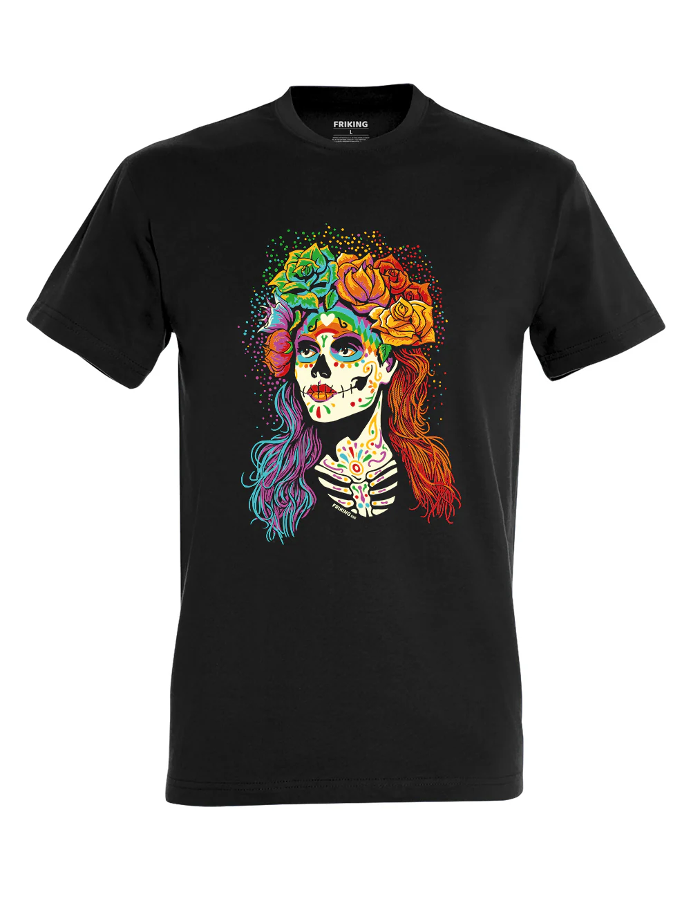 Catrina rainbow - 686 (Tallas 4xl y 5XL)
