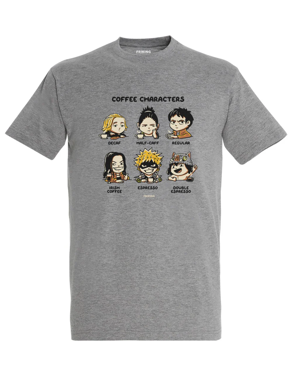 Coffee Characters 368 (Tallas 4xl y 5XL)