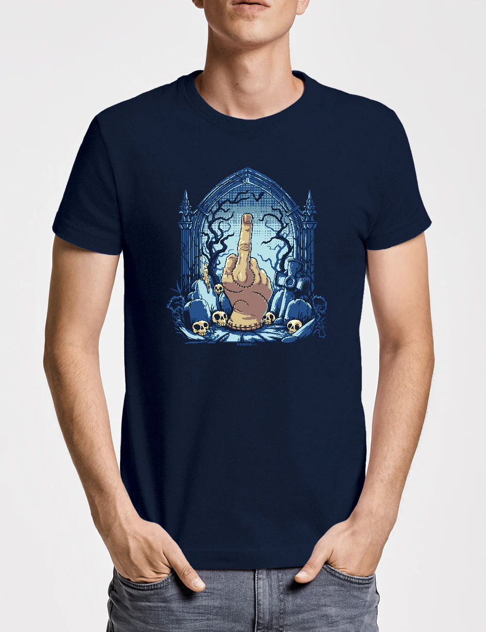 Creepy finger - 652 (Tallas 4xl y 5XL)