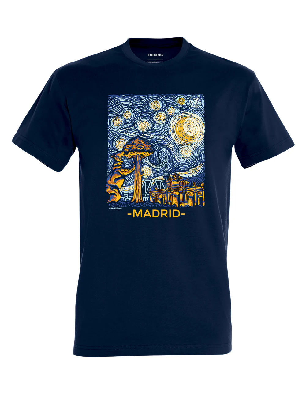 Madrid Estrellada - 200A (Tallas 4xl y 5XL)