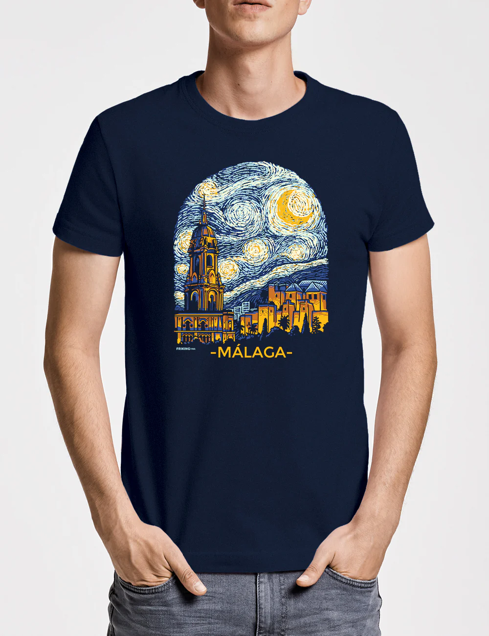 Málaga Estrellada - 196A (Tallas 4xl y 5XL) - Image 2