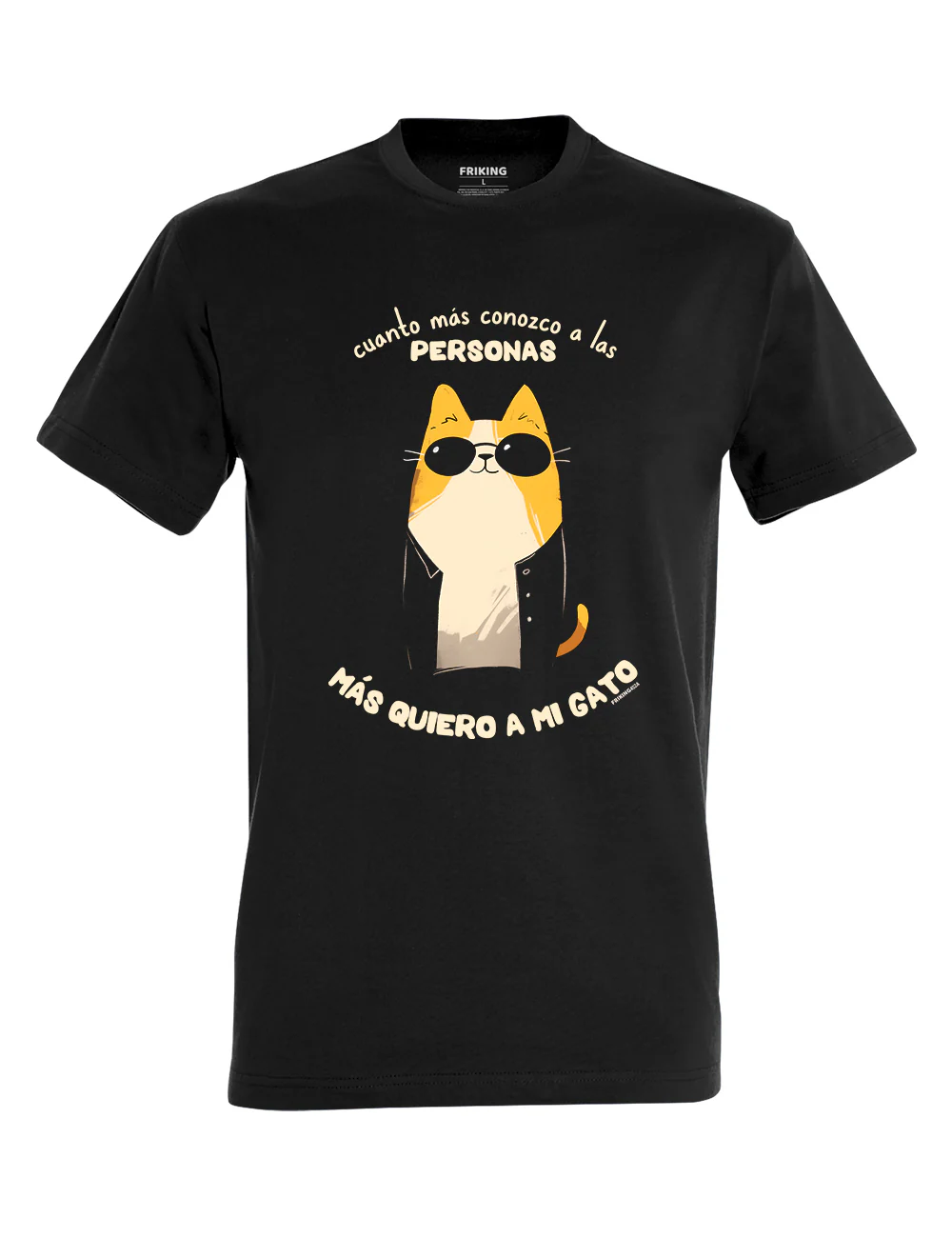 Más quiero a mi gato 452A (Tallas 4XL y 5XL)