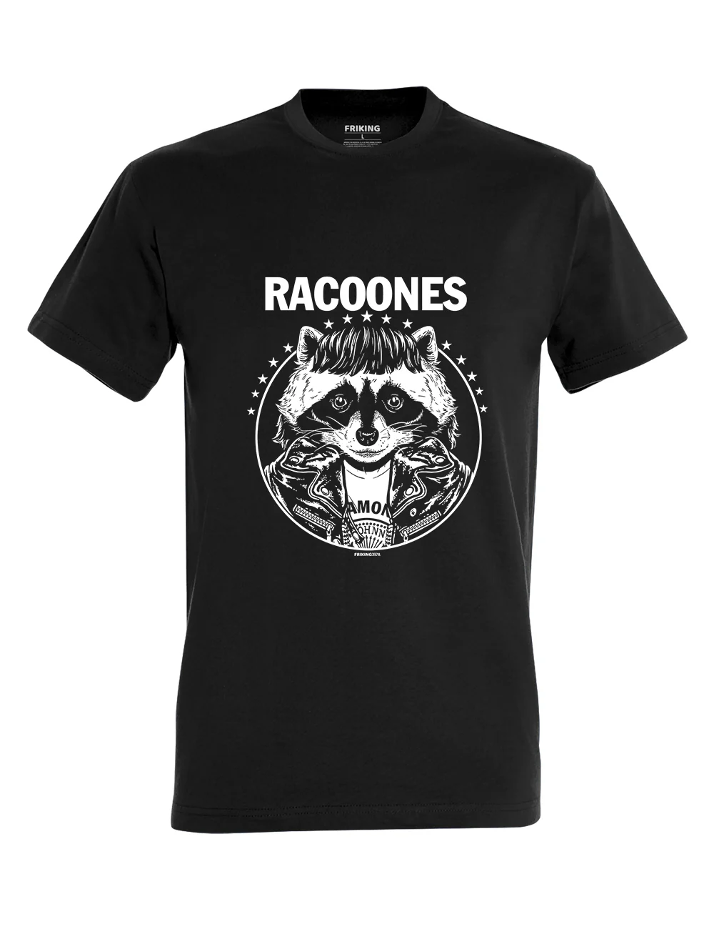 Racoones black - 397A (Tallas 4xl y 5XL)