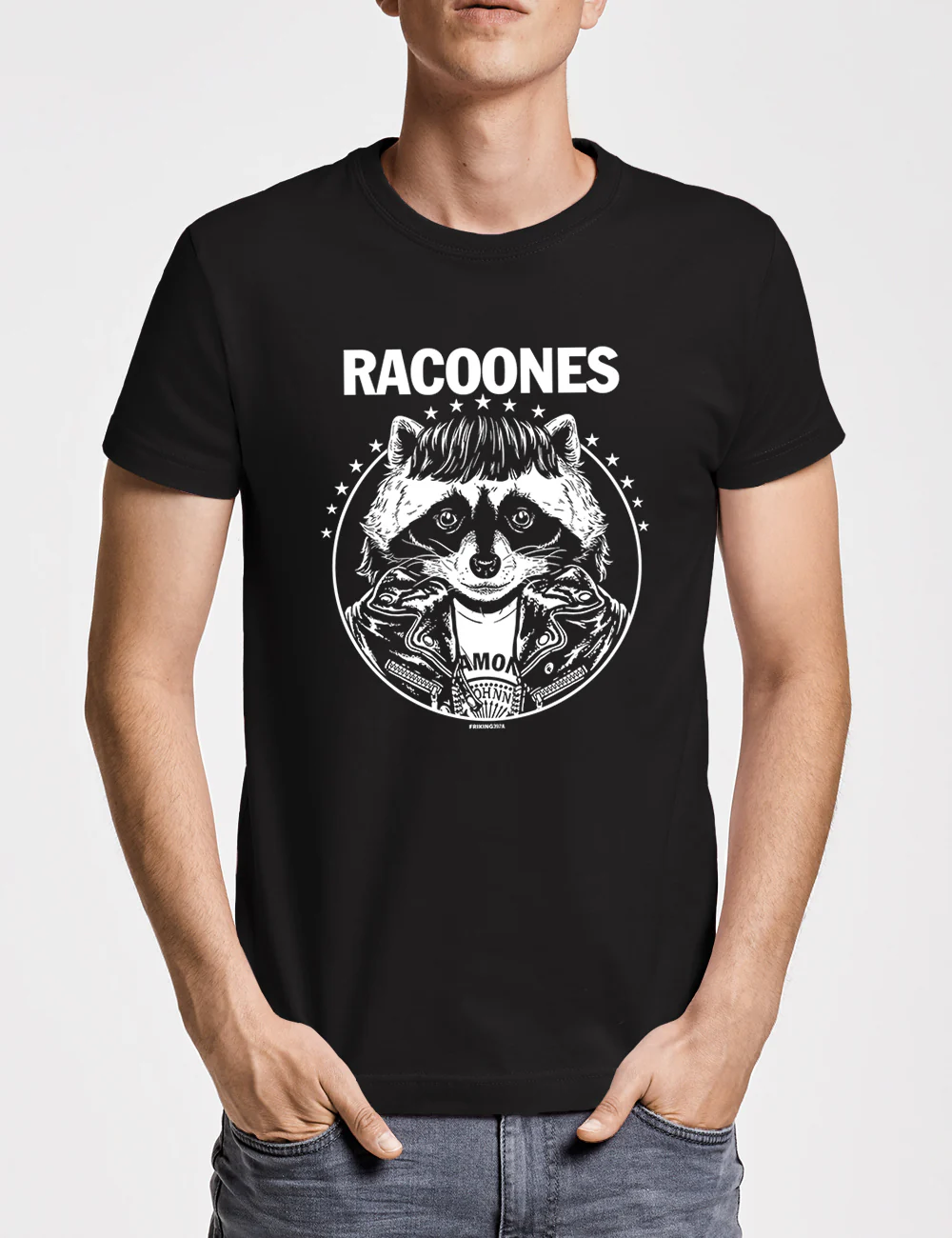 Racoones black - 397A (Tallas 4xl y 5XL) - Image 2