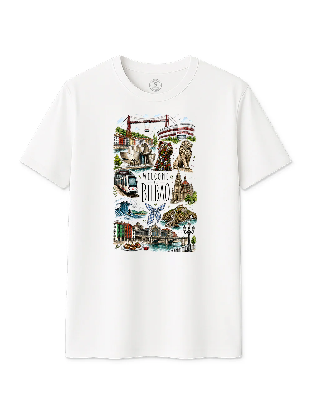Welcome Bilbao L1761 (Tallas 4xl y 5XL)