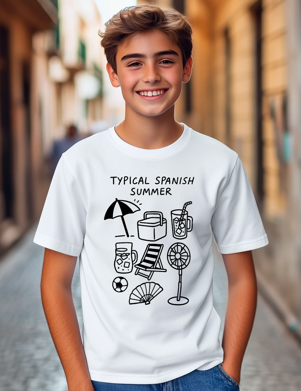 Typical Spanish Summer Kids L652