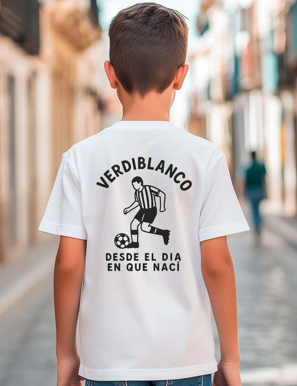 Verdiblanco desde que nací Kids L657