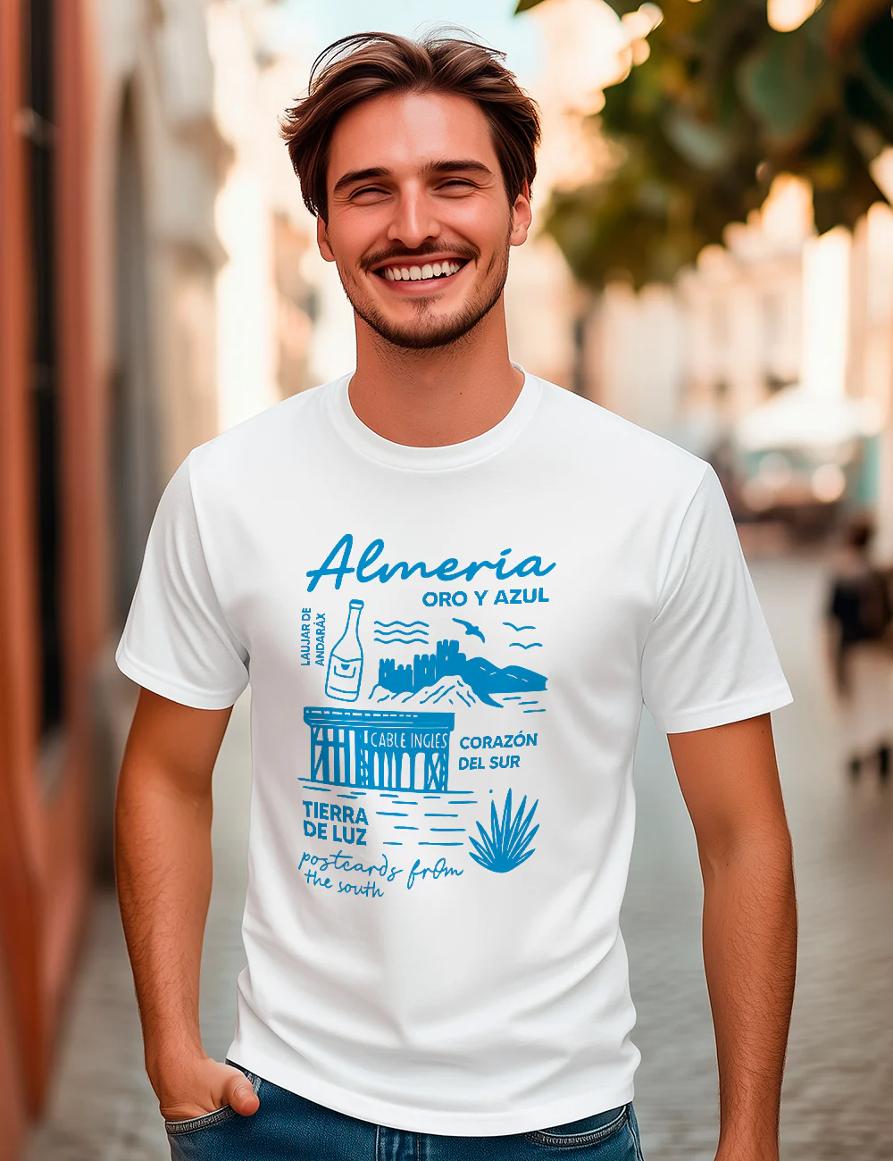 Almería oro y azul L687 - Image 2