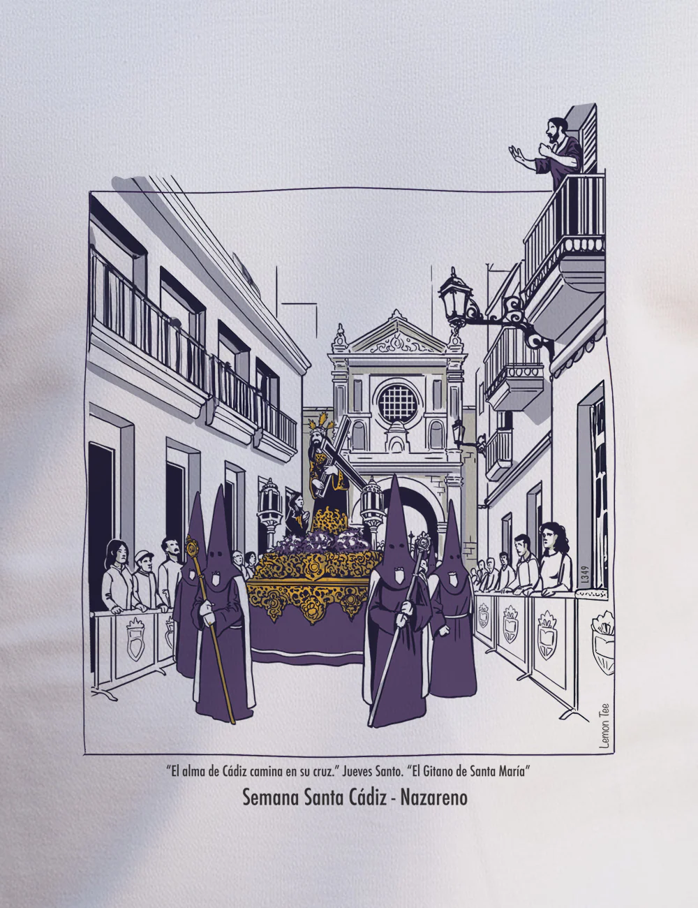 El Nazareno. Semana Santa Cadiz L349 - Image 3