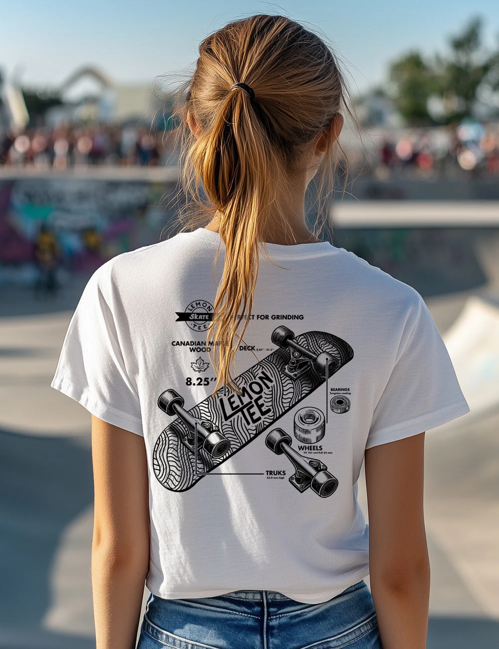 Grinding Lemon Tee L149 - Image 4