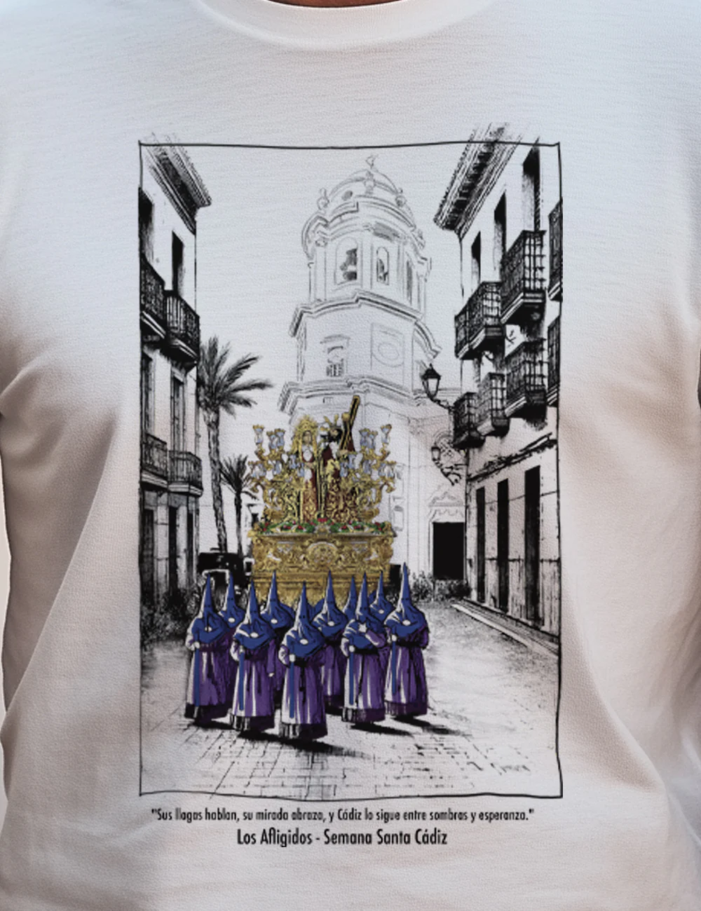Los Afligidos Semana Santa Cádiz L388 - Image 3