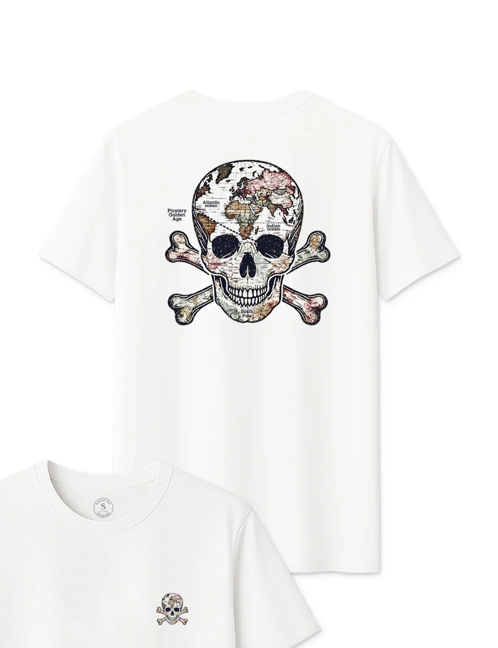 Skull Lemon Tee - L128