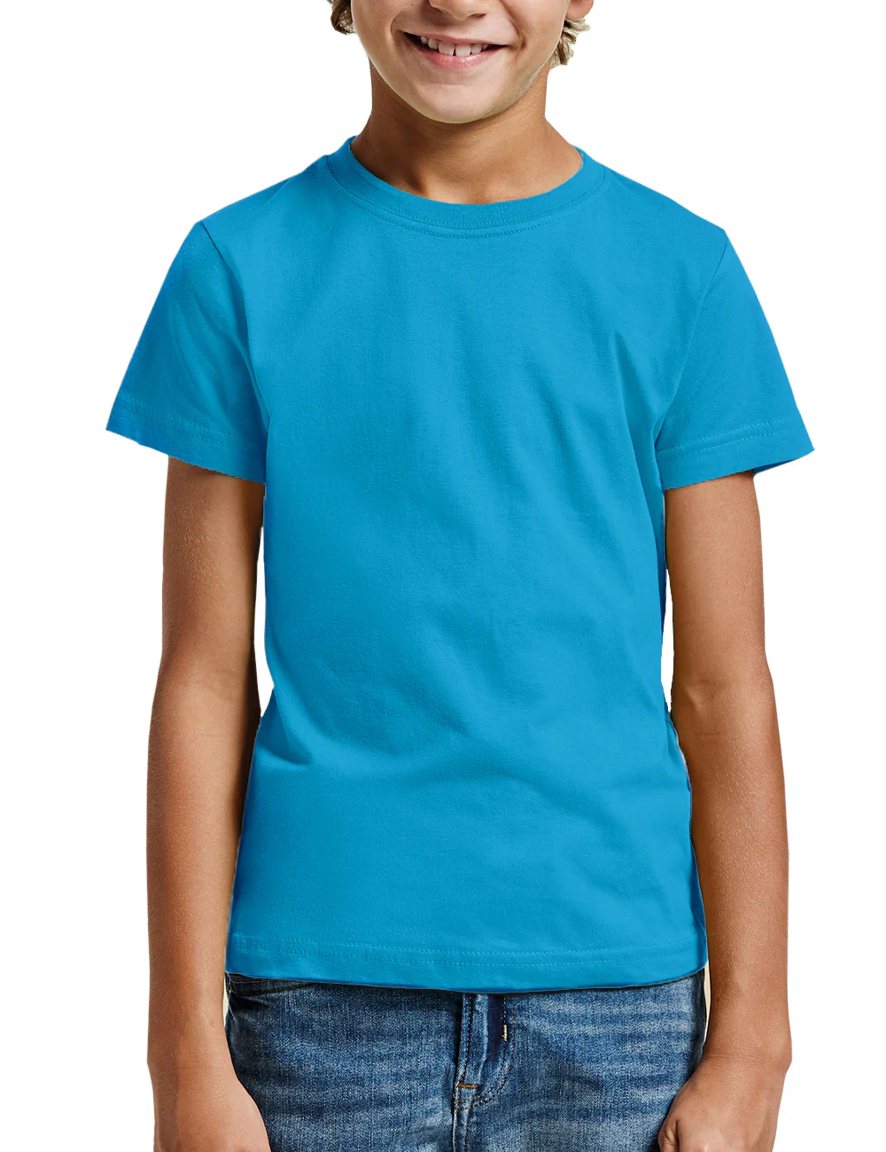 Personaliza tu camiseta manga corta Niño (Turquesa)