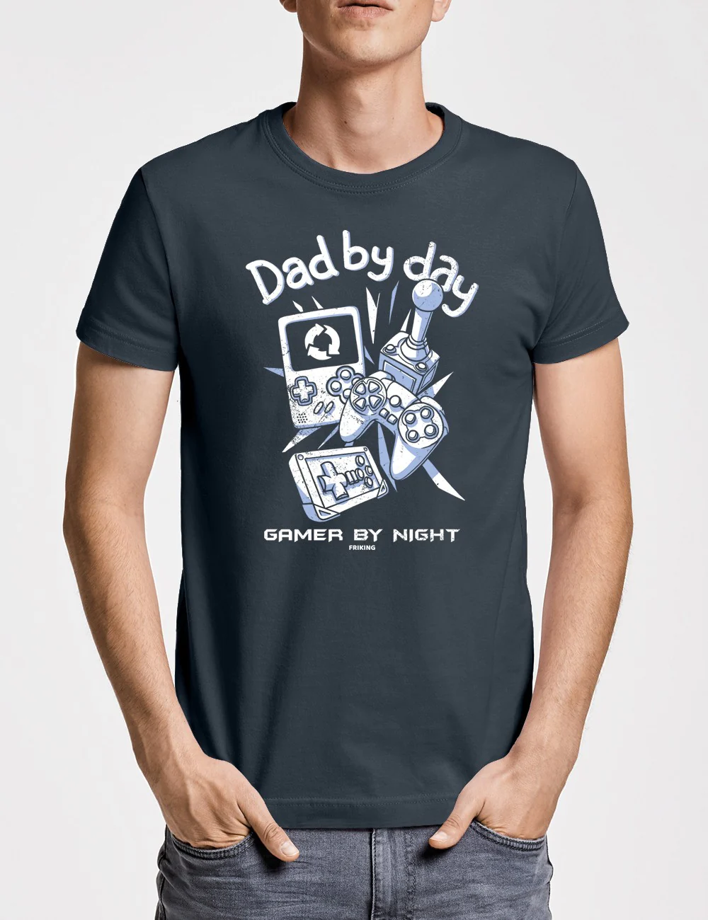 Daddy by day Gamer by night - D 345 - Image 3