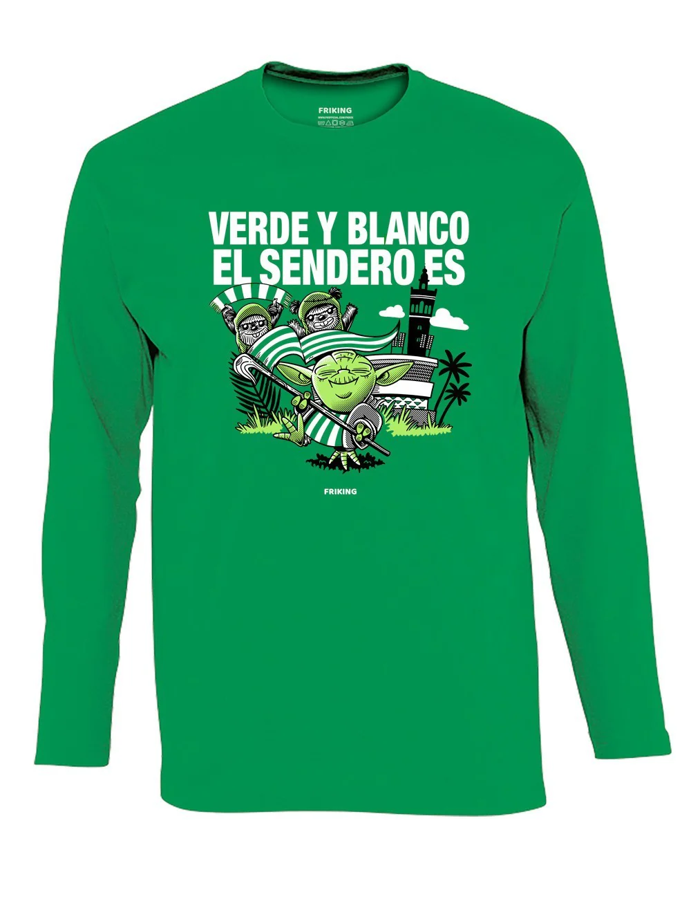 Verde y blanco el sendero es - 153