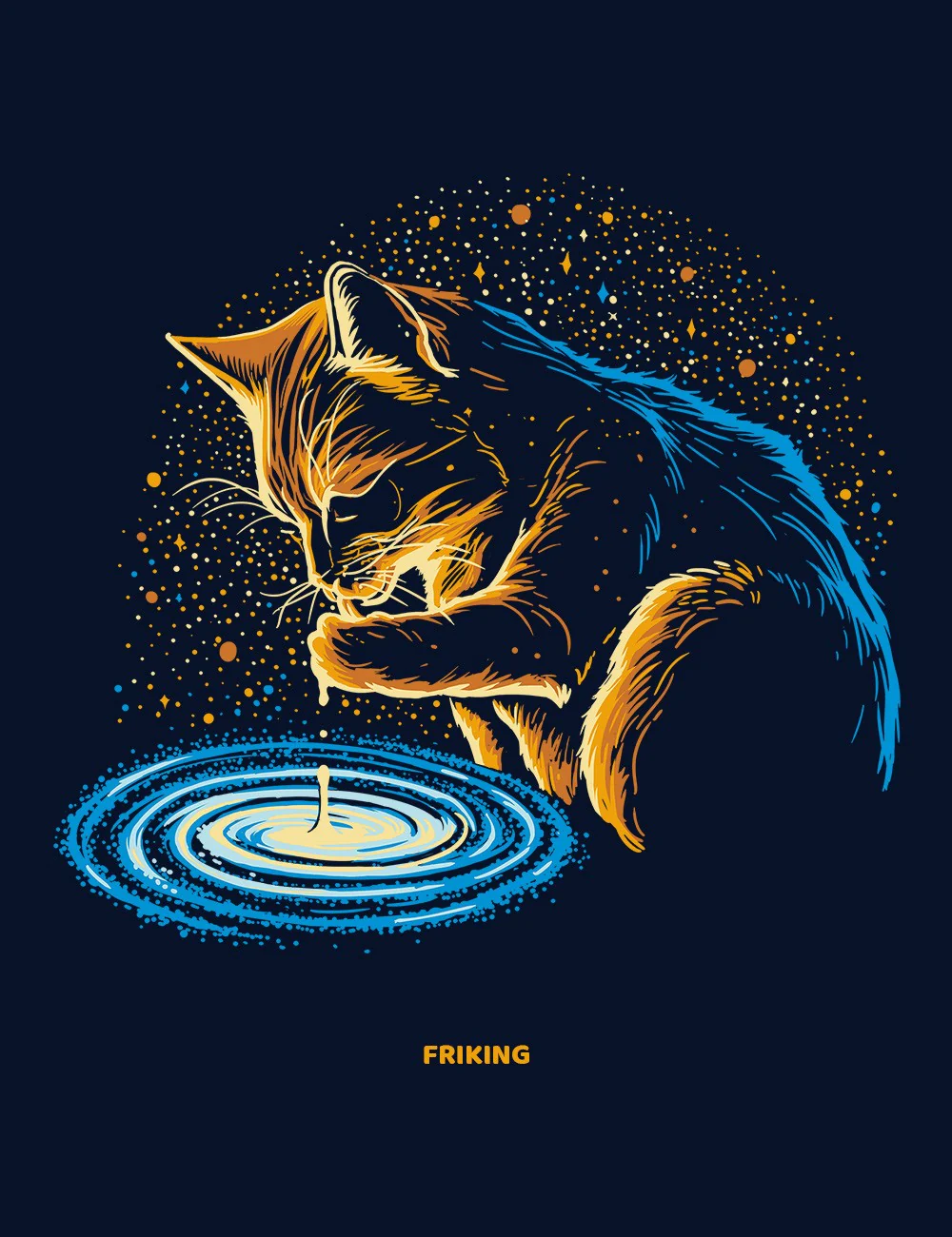 Drinking Cat - 667 - Image 3