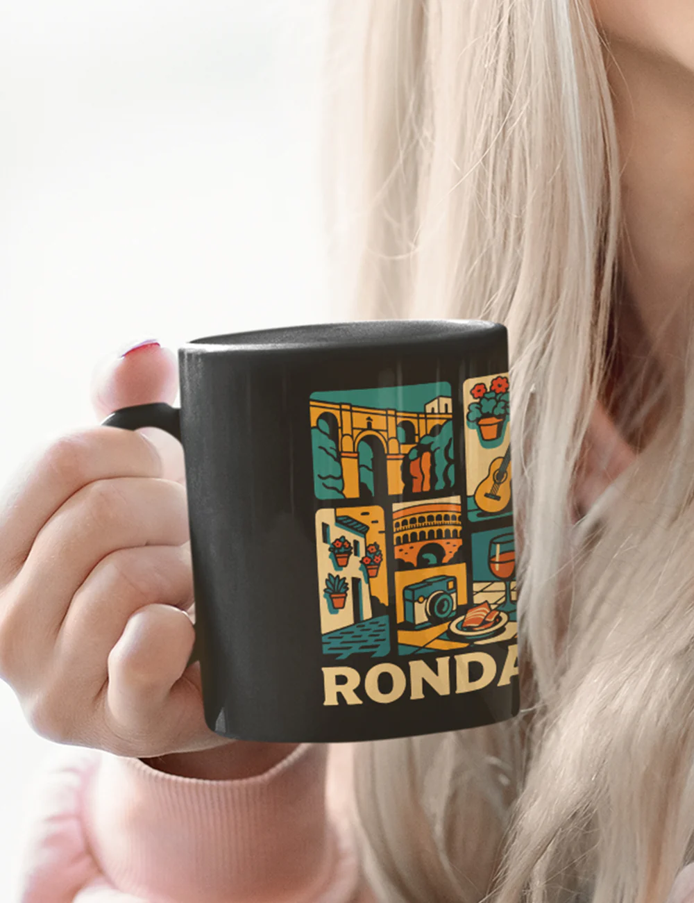 Taza Recuerdos de Ronda L396 - Image 2